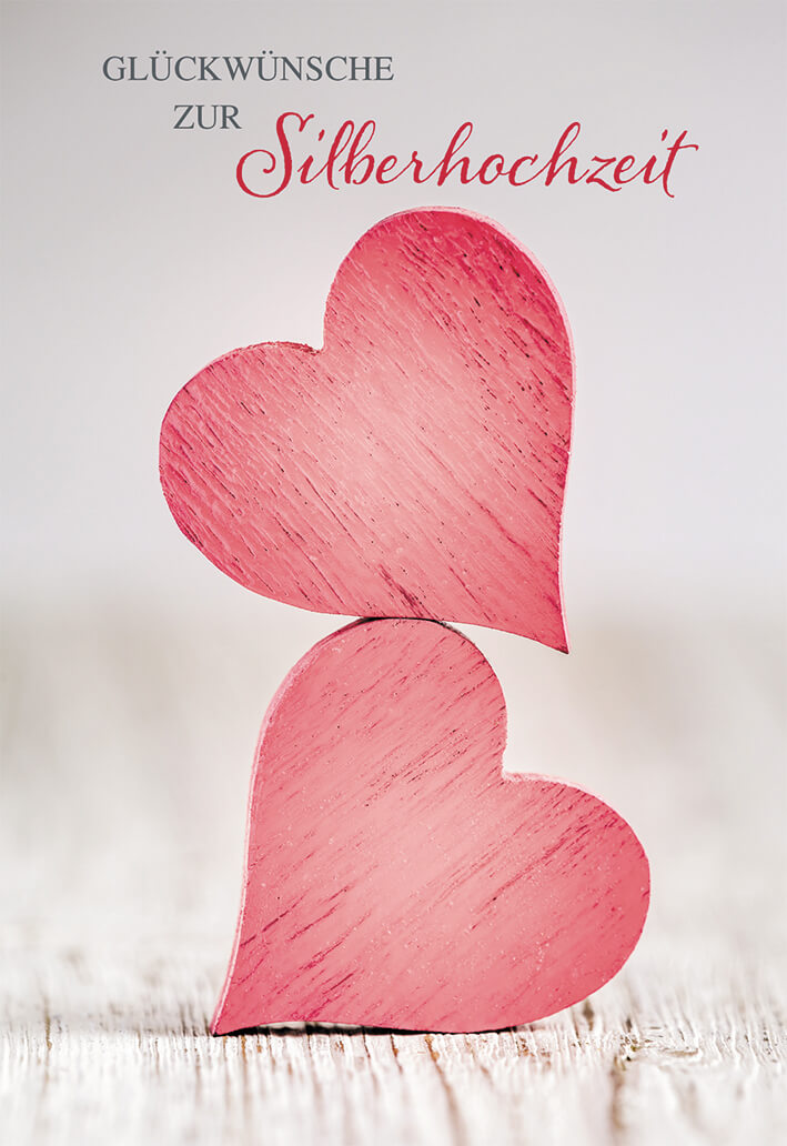 VPE 6 Glückwünsche z. Silberhochzeit 