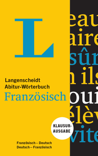 Langenscheidt Abitur-Wörterbuch Französisch