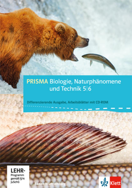 PRISMA Biologie / Arbeitsblätter Biologie, Naturphänomene und Technik 5./6. Schuljahr