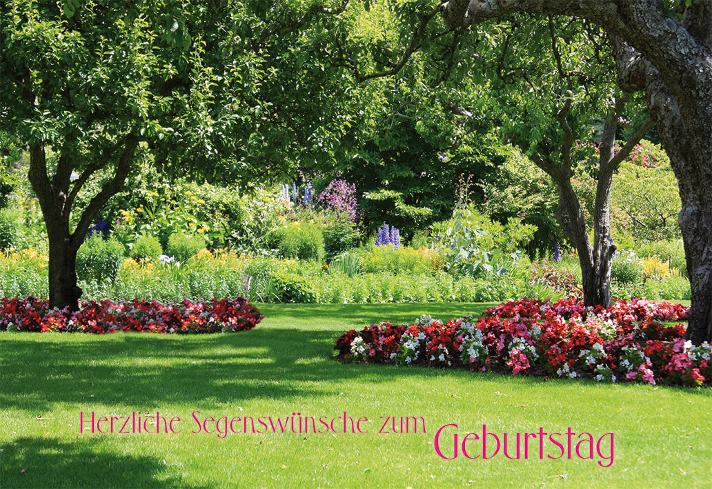 VPE 6 Herzliche Segenswünsche zum Geburtstag  (mit Bibelwort)