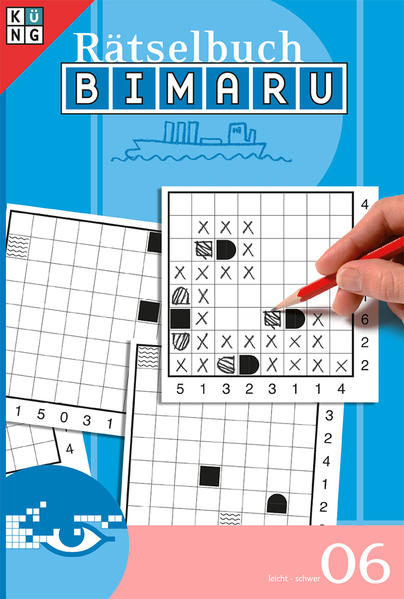 Bimaru Rätselbuch 06 (Schiffe versenken)