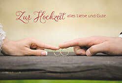VPE 6 Zur Hochzeit Alles Liebe und Gute