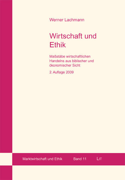 Wirtschaft und Ethik