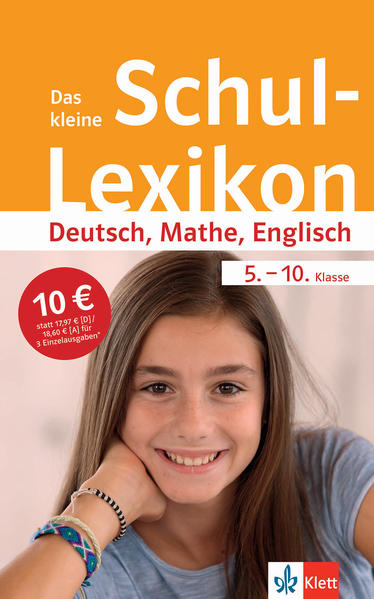 Klett Das kleine Schul-Lexikon Deutsch, Mathe, Englisch 5.-10. Klasse