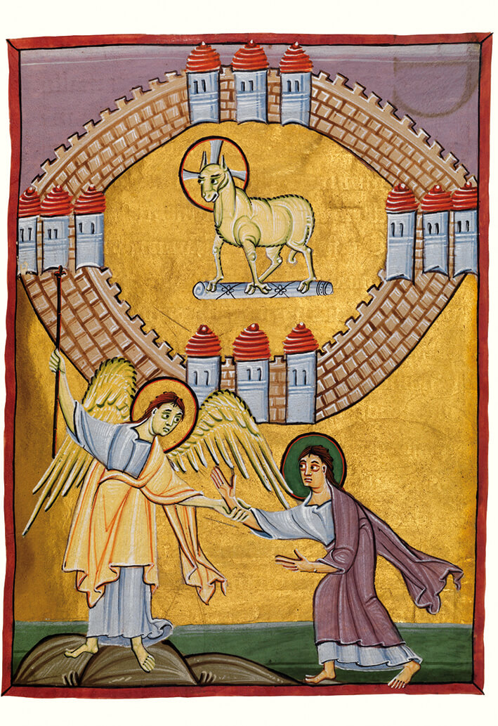 Das Himmlische Jerusalem Doppelkarte