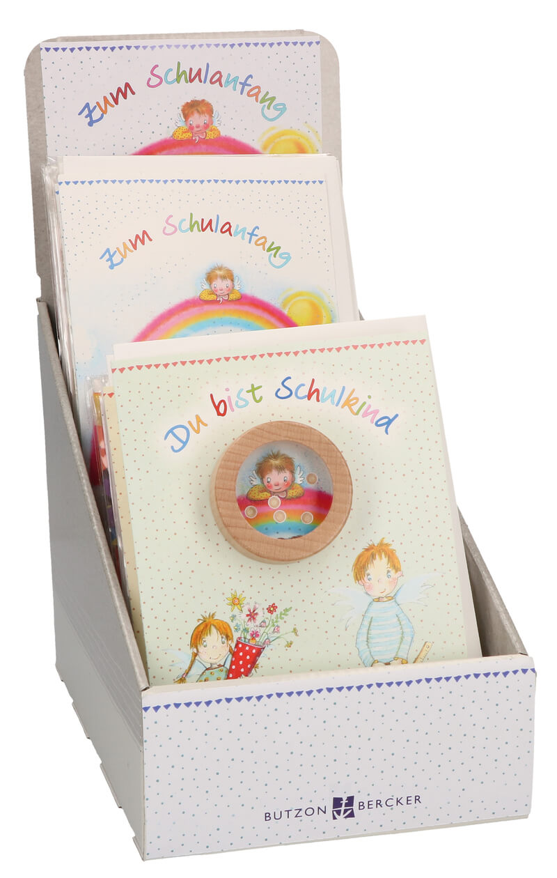 Display Alles Gute zum Schulanfang (21 Karten mit 4 Motiven)