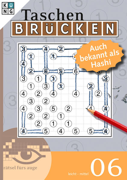 Brücken-Rätsel 06 - Auch als Hashi bekannt