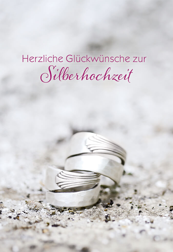 VPE 6 Herzliche Glückwünsche zur Silberhochzeit
