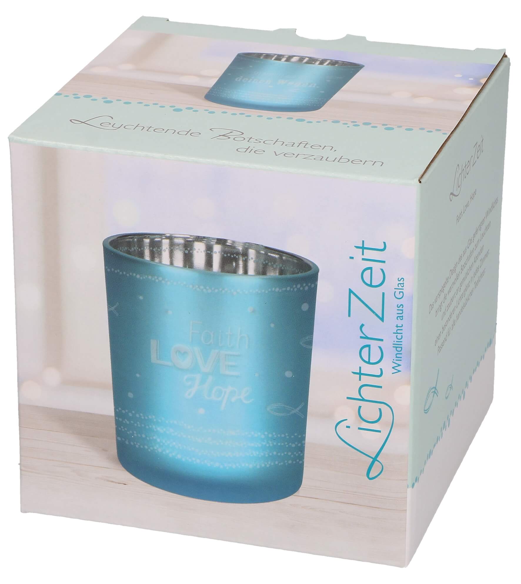 MB 3 GWL Faith, Hope, Love Exklusive LichtMoment (versilbertes GWL)