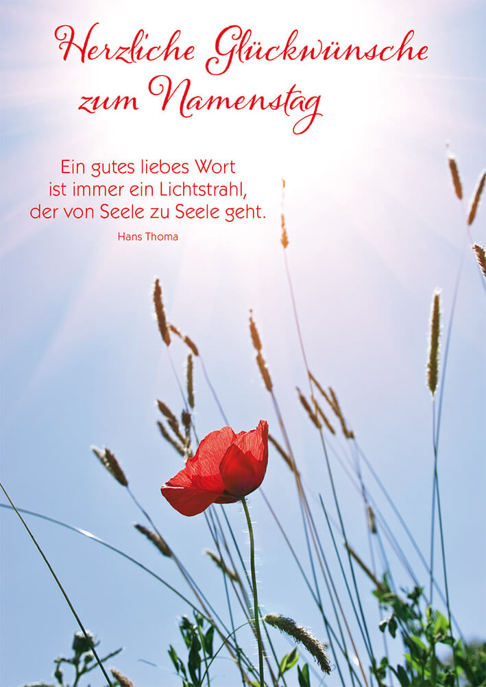 VPE 10 Herzliche Glückwünsche zum Namenstag