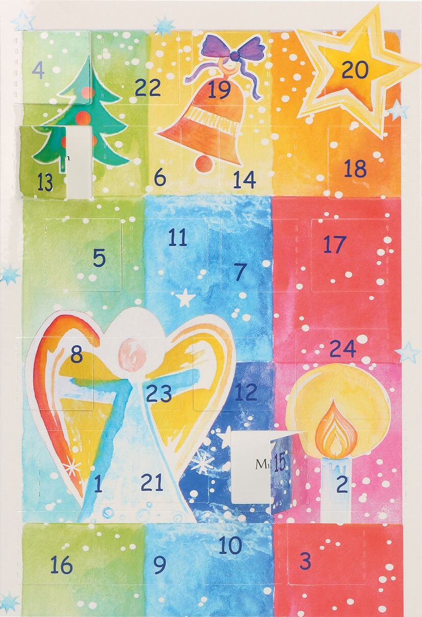 VPE 6 Adventskalenderkarte: Harmonie (Engelbotschaften für jeden Tag)